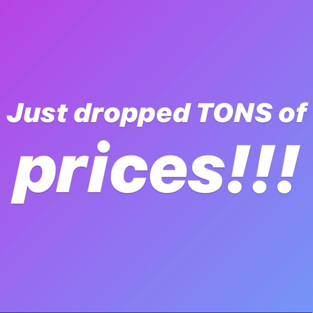 HUGE SALE!! Everything must go!!